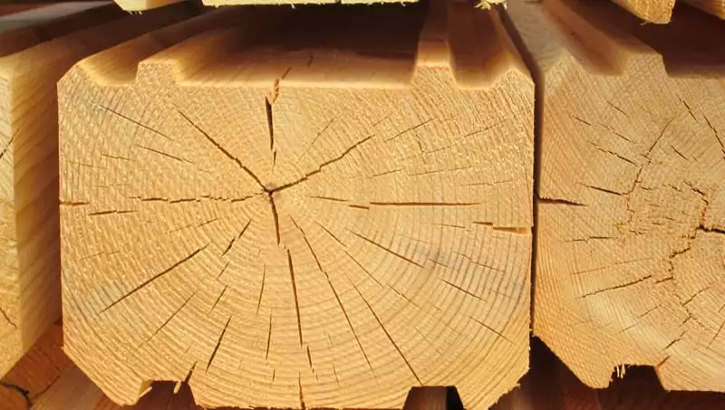 05221 Профилированный брус из сосны и ели