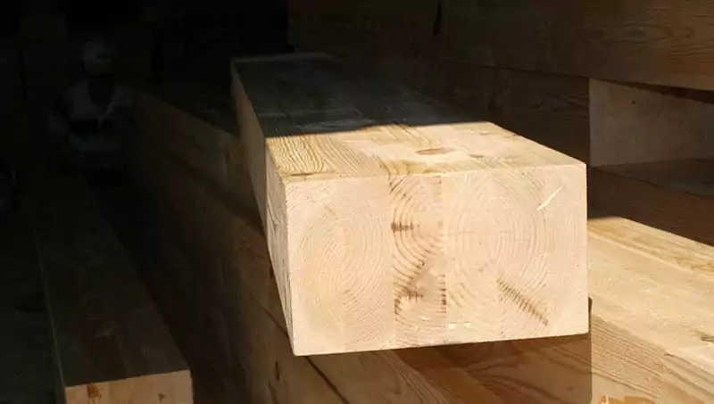 Клееный брус из сосны