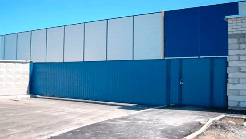 Ворота с калиткой