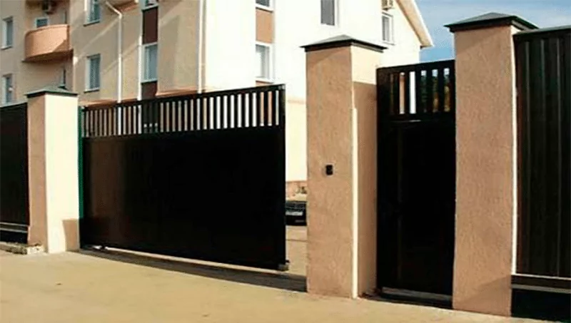 Ворота под ключ