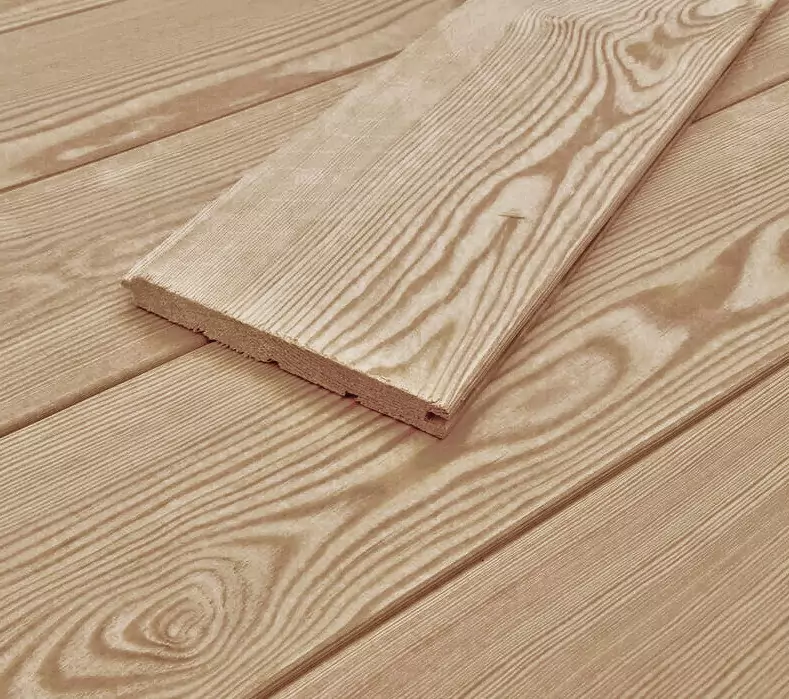 Вагонка штиль из термо ясеня Экстра